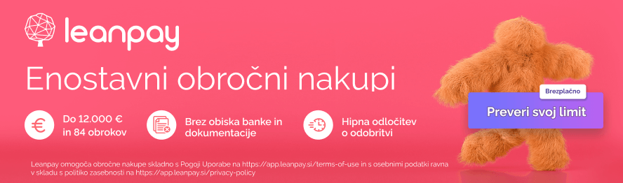 LeanPay - preveri svoj limit